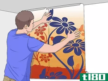 Image titled Hang Mural Wallpaper Step 7