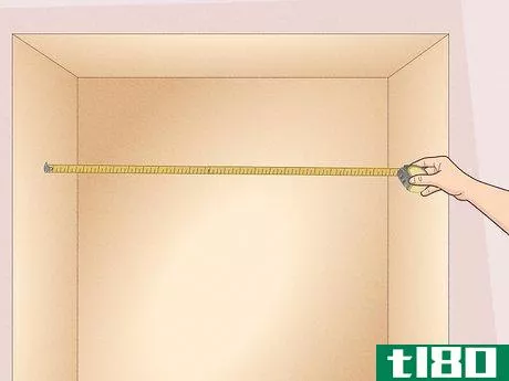 Image titled Install a Closet Rod Step 1