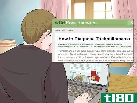 Image titled Help Loved Ones with Trichotillomania Step 1