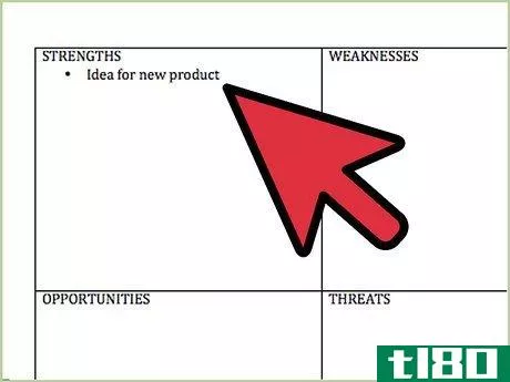 Image titled Identify Strategy with a SWOT Analysis Step 2