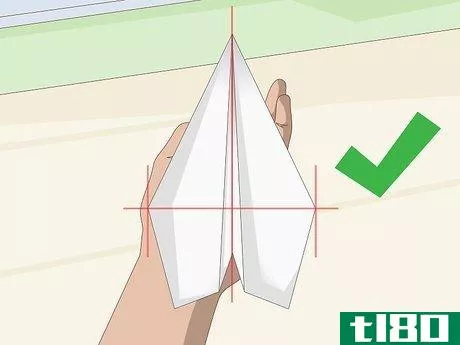 Image titled Improve the Design of any Paper Airplane Step 1
