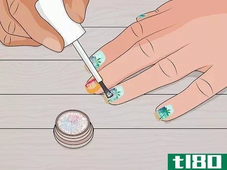 Image titled Give Yourself a Beach Inspired Manicure Step 13
