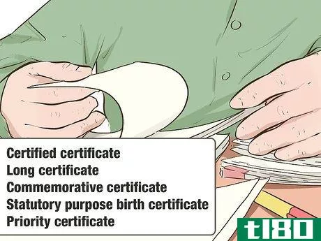 Image titled Get a Copy of a Birth Certificate in the UK Step 12