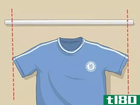 Image titled Hang a Jersey on a Wall Step 3