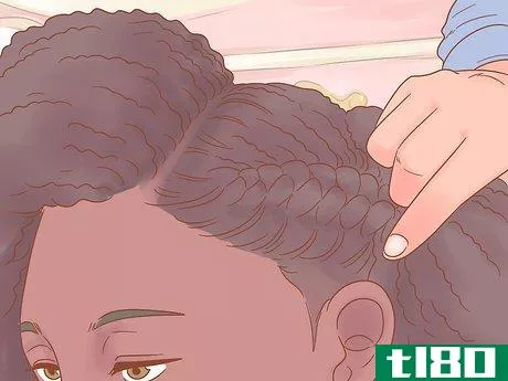 Image titled Goddess Braid Natural Hair Step 7