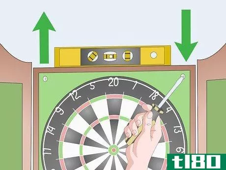 Image titled Hang a Dartboard Cabinet Step 13