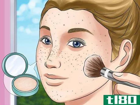 如何突出自然雀斑(highlight natural freckles)
