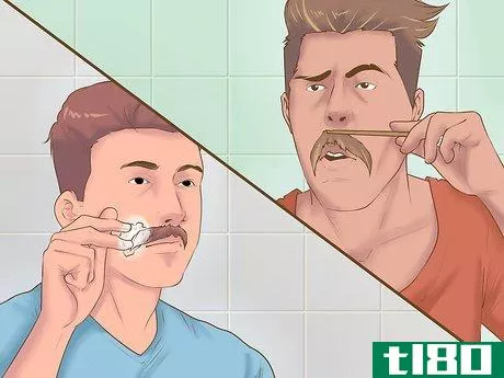 Image titled Grow a Handlebar Mustache Step 3