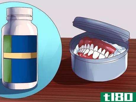 Image titled Keep False Teeth White Step 7