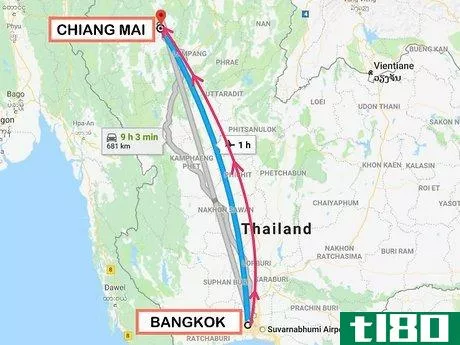 如何从曼谷到清迈(go to chiang mai from bangkok)