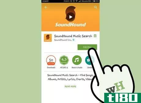 Image titled Identify Songs Using Soundhound on Your Android Device Step 4