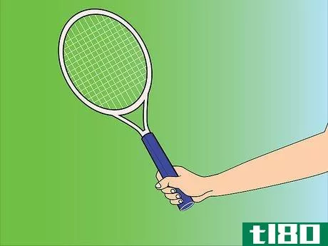 Image titled Hit a Slice Serve in Tennis Step 1