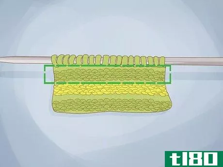 Image titled Knit a Coat Hanger Cover Step 20