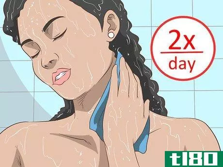 Image titled Get Rid of Neck Acne Step 1