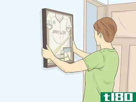 Image titled Hang a Jersey on a Wall Step 17