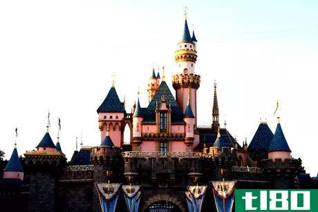 Image titled The Disneyland Castle