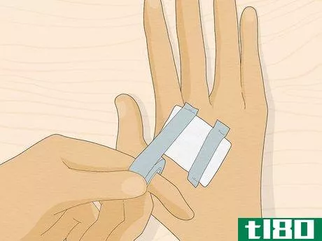 Image titled Improvise a Small Bandage Step 6