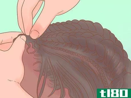 Image titled Goddess Braid Natural Hair Step 9