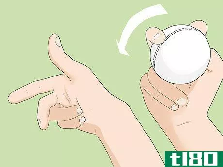 Image titled Grip the Ball to Bowl Offspin Step 12
