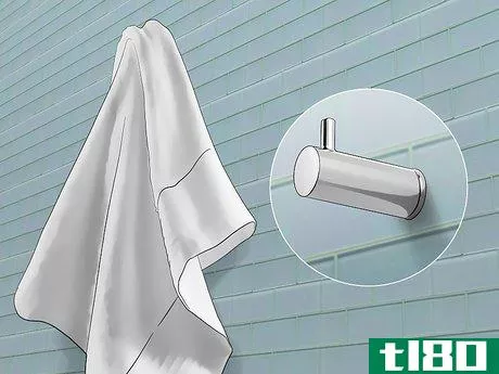 Image titled Hang Bathroom Towels Step 3