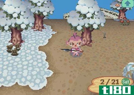 Image titled Get a Golden Shovel in Animal Crossing Wild World Step 2