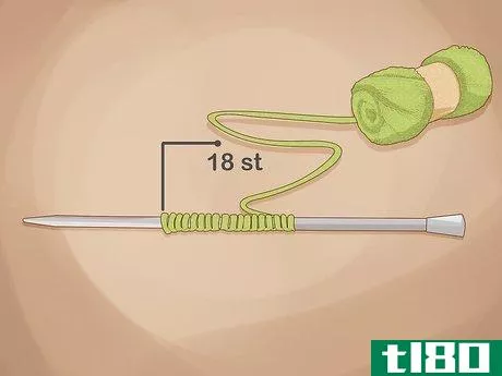 Image titled Knit a Coat Hanger Cover Step 16