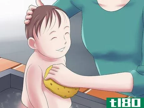 Image titled Give Your Baby a Bath when Traveling Step 12