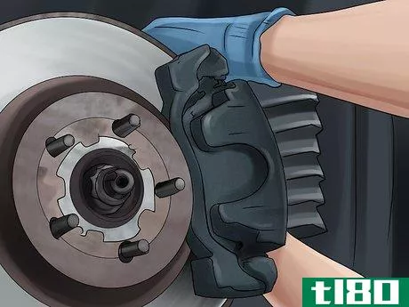 Image titled Install the Front Rotors and Brake Pads on Nissan Sentra 2.0L SR 2010 Step 15