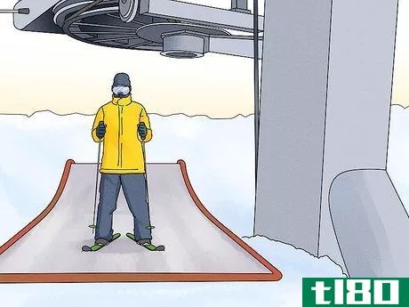 Image titled Get on and off a Ski Lift Step 4