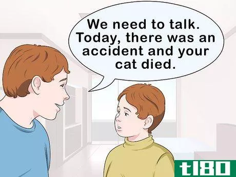 Image titled Help Kids Cope with the Death of Their Cat Step 2