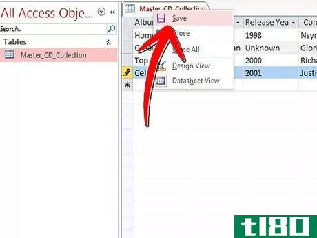 Image titled Keep Track of Your CD Collection Using Microsoft Access Step 15