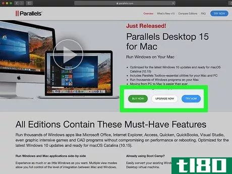 如何在mac上使用parallels desktop安装visual studio(install visual studio using parallels desktop on a mac)