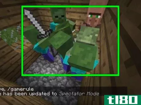 Image titled Kill Villagers Easily in Minecraft Step 7