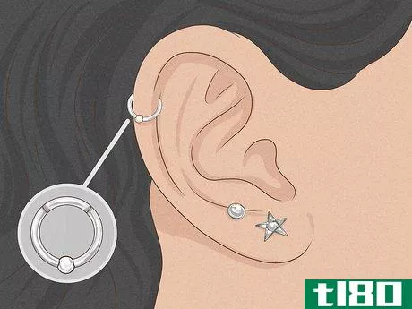 Image titled Is It Safe to Pierce Your Own Cartilage Step 26