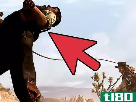 Image titled Hang Someone in Red Dead Redemption Step 2