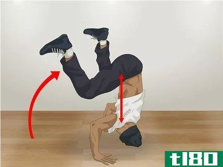 Image titled Headspin Step 6