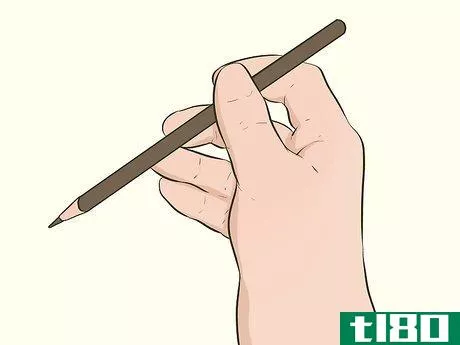 Image titled Hold a Pencil for Drawing Step 12