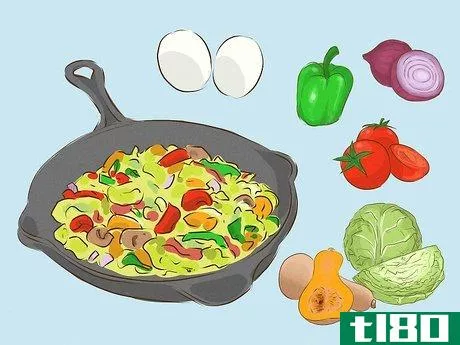 如何在健康的早餐中加入蔬菜(incorporate vegetables into a healthy breakfast)