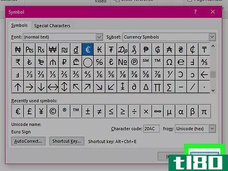 Image titled Insert Symbols in an MS Word Document Step 8