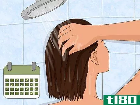 Image titled How Often Should You Wash Short Hair Step 1