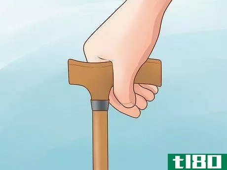 Image titled Hold and Use a Cane Correctly Step 2
