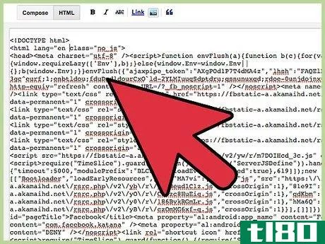 Image titled Hide a Link in HTML Step 1