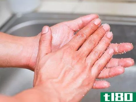 Image titled Get Super Glue off of Your Hands with Salt Step 3