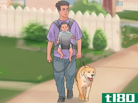 Image titled Get Your Dog to Welcome Your Baby Step 16