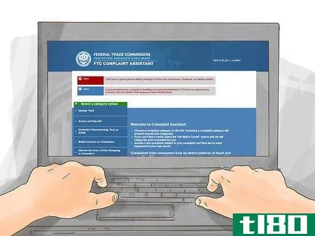 Image titled Report a Scam on the FTC's Complaint Assistant Step 2