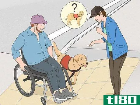 Image titled Interact With Someone With a Service Animal Step 2