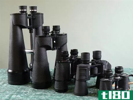 Image titled Binoculars a working collection.