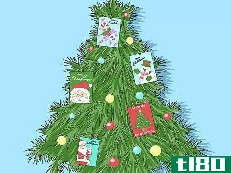 Image titled Hang Christmas Cards Step 6
