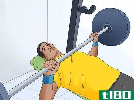 Image titled Keep Your Wrists Straight While Bench Pressing Step 5