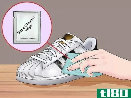 Image titled Keep White Adidas Superstar Shoes Clean Step 5